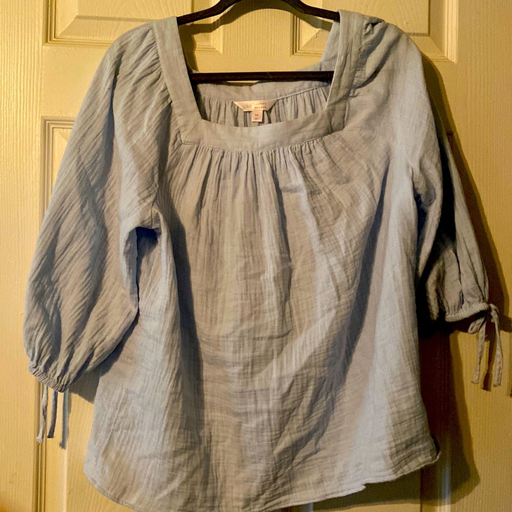 Beautiful blue blouse